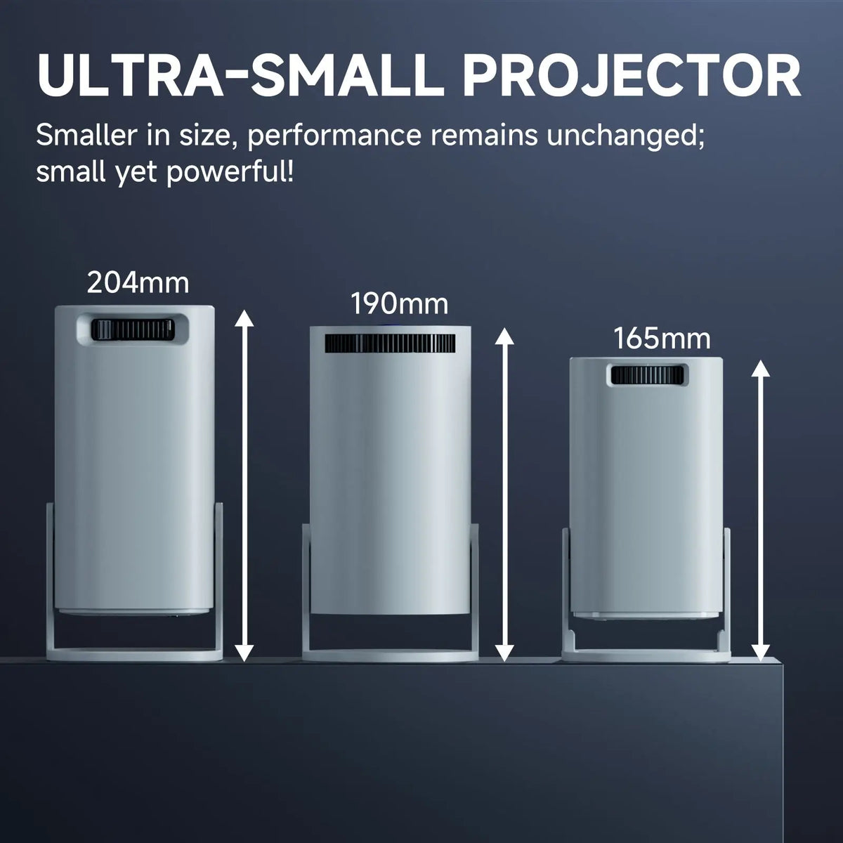 Mini Projecteur Connecté P30PRO - Android 14, Wi-Fi 6 et Bluetooth 5.0